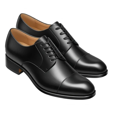 Black suit shoes sticker