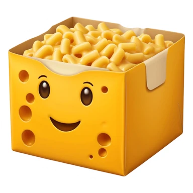 mac n cheese package sticker