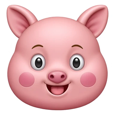 cute ham emoji that's excited or aggravated to encapsulate go ham sticker