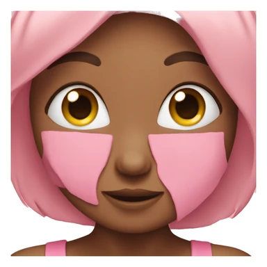 cute pink emojis sticker