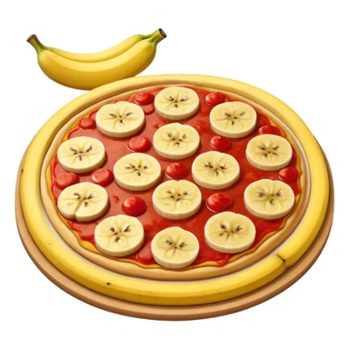 banana pizza sticker