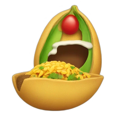 Mexican concha sticker