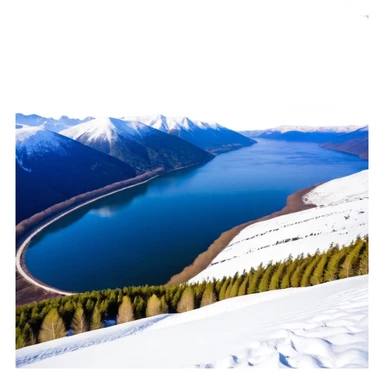 Русская белая кирпичная панелька с фиолетовыми неоновыми окнами в виде куба sticker