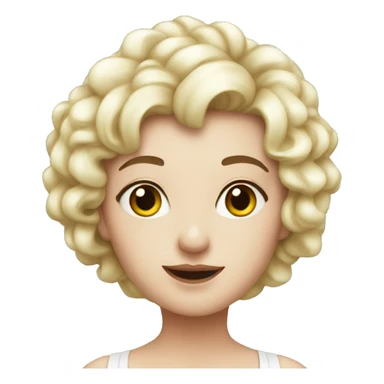 coquette white sticker