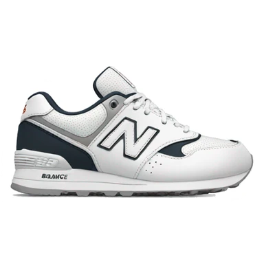 White New Balance shoes sticker