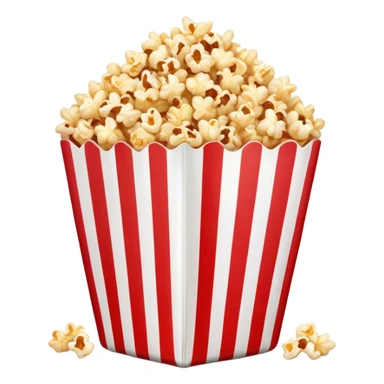 Sweet and salty caramel popcorn  sticker