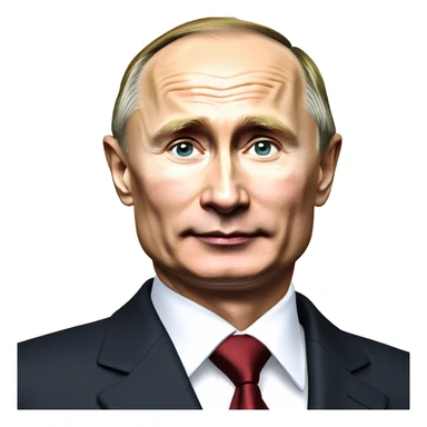 Vladimir Putin says thank you sticker