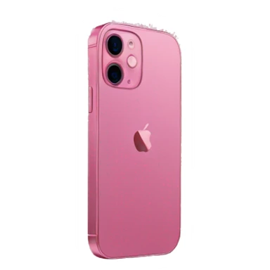 Pink iPhone 12 sticker