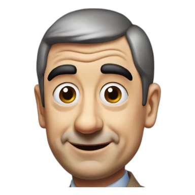Mister bean sticker