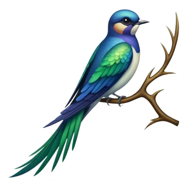 Swallow sticker