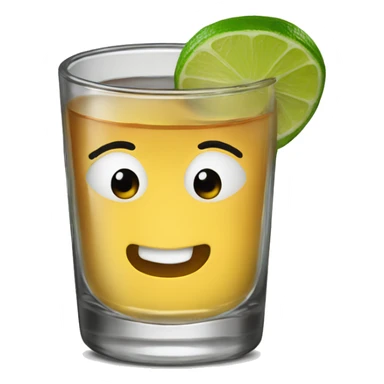 Shot of tequila  sticker