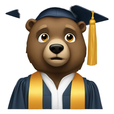 Kanye Graduation Bear sticker