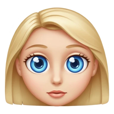 Big blue eyes 👁👁 sticker