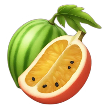 Pastèque fruit sticker