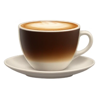 Cup of hot coffee sticker