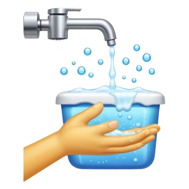 Hand washing sticker