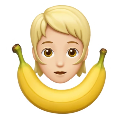 Avion banane sticker