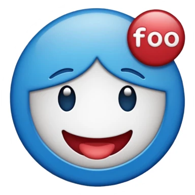 emoji de selo verificado do instagram, círculo azul, check branco no centro, estilo emoji oficial, fundo limpo, alta qualidade sticker