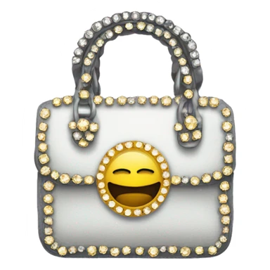 Bedazzled handbag sticker