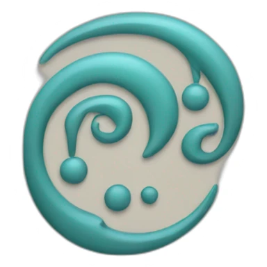 I want a symbol that indicates the writing of classical Arabic poetry sticker