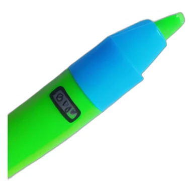 short highlighter pen sticker