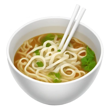 Pho soup noodles sticker