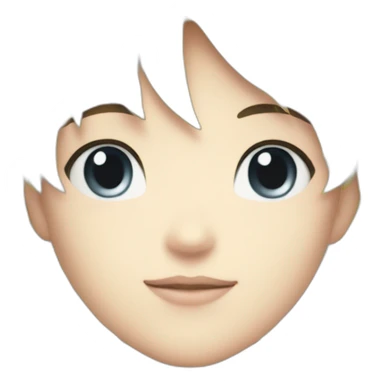 Naruro manga blond body and face sticker