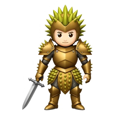 DURIAN KNIGHT sticker