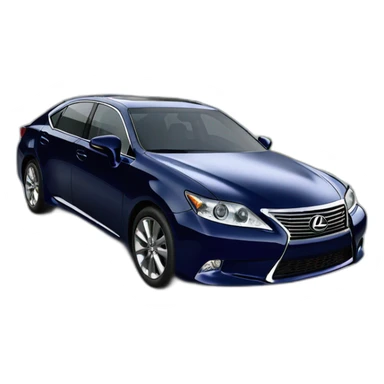 Lexus es350 2007 navy blue sticker