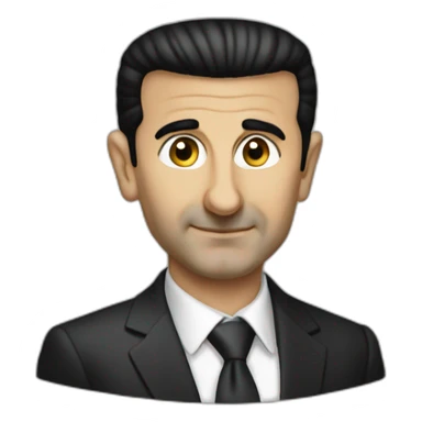 Bachar El-Assad sticker