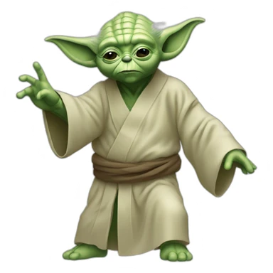 yoda who dab sticker