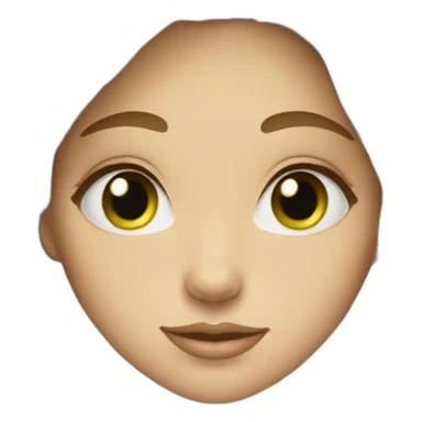 Lightbrown-hair-green-eyes-girl sticker