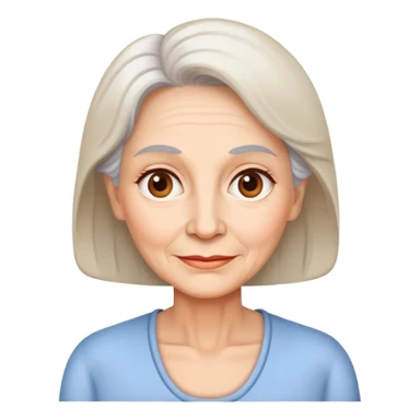 50 years old lady sticker