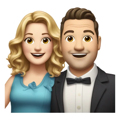Drew Barrymore And Ross Mathews sticker