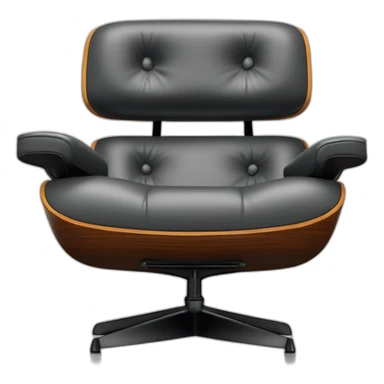 eames lounge chair sticker