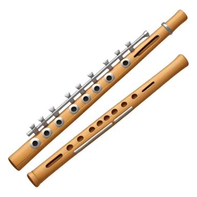 Broken flute sticker