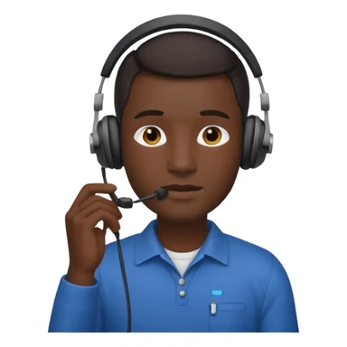 soporte call man sticker