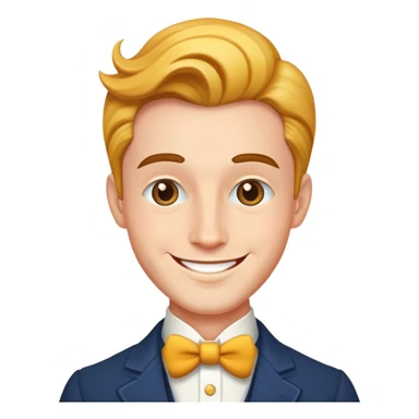 Happy face dandy sticker