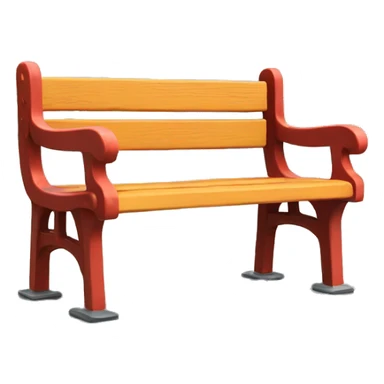 Coney Island bench sticker