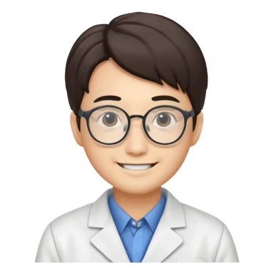 japanese scientist sticker