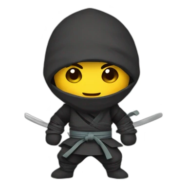 ninja peau mate sticker