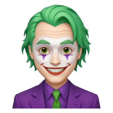 Joker Villain sticker