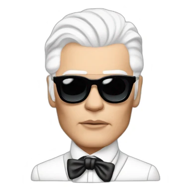 Karl lagerfeld sticker