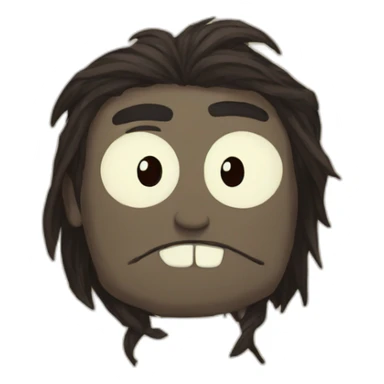 Wilson in to the don't starve sticker