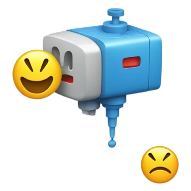 injection molding WITH SMILEY sticker