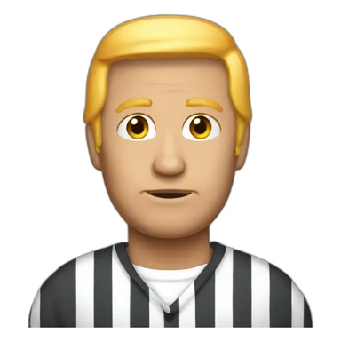 trump prisoner sticker