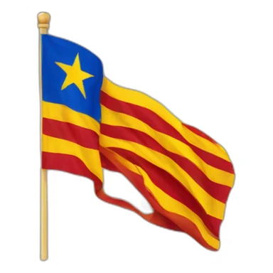 drapeau catalan iPhone sticker