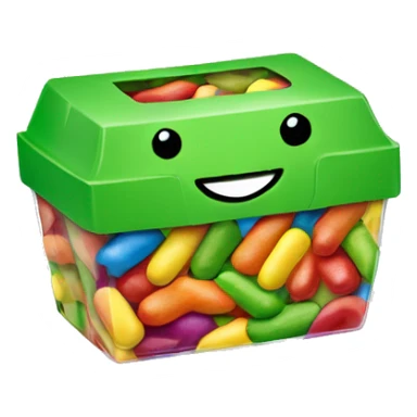 Mike and Ike's candy box sticker