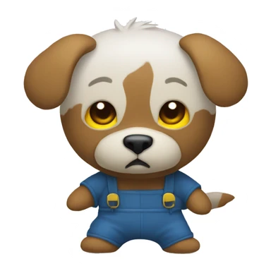 Peluche disparando sticker