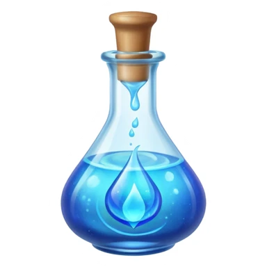 Potion – Glass vial filled  sticker